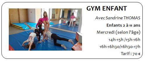 Gym enfants 2019